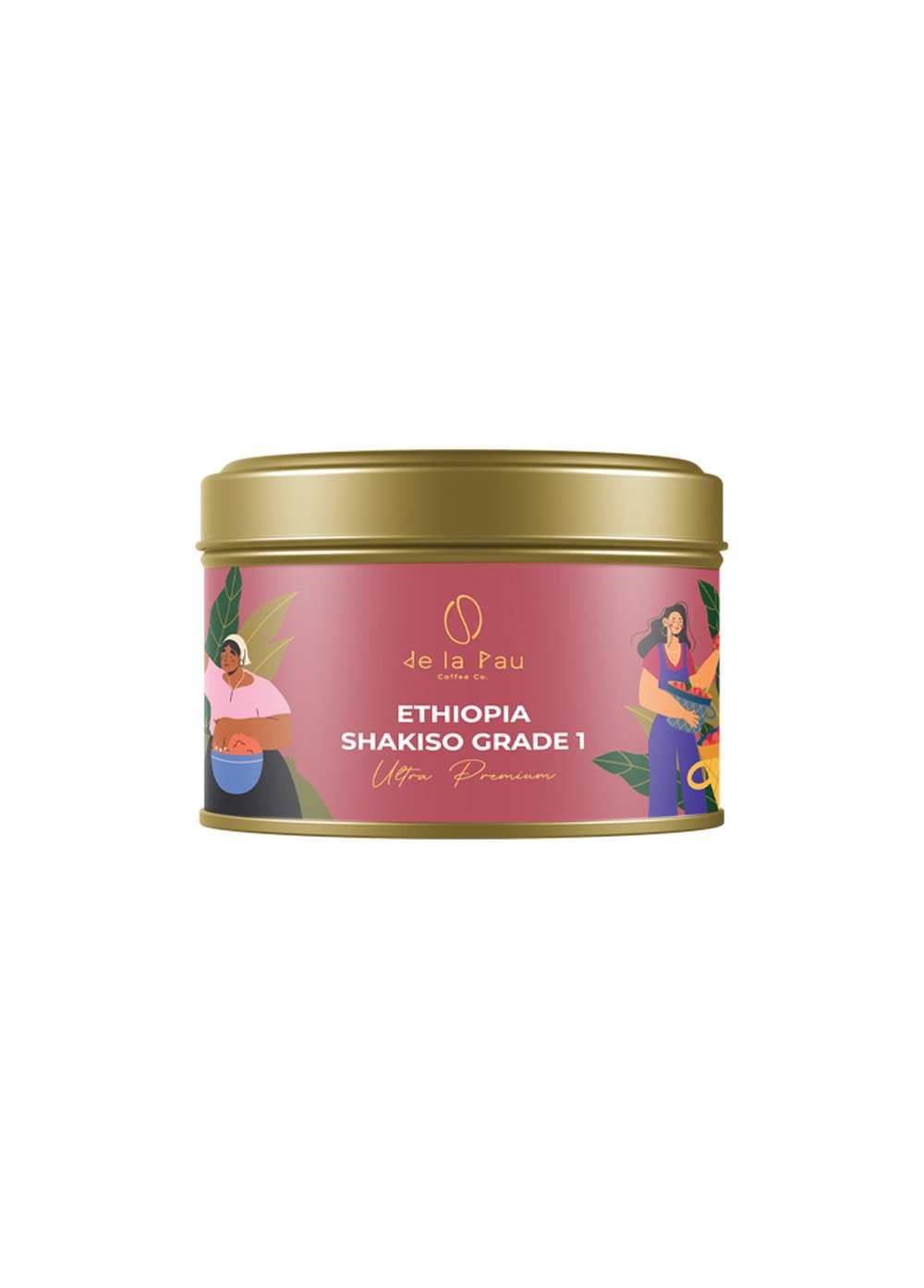 De La Pau Ethiopia Shakiso Grade1 Premium Seri Çekirdek Kahve 70 gr