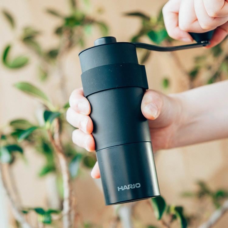 Hario Mini Black Pro Çelik Bıçaklı Kahve Değirmeni