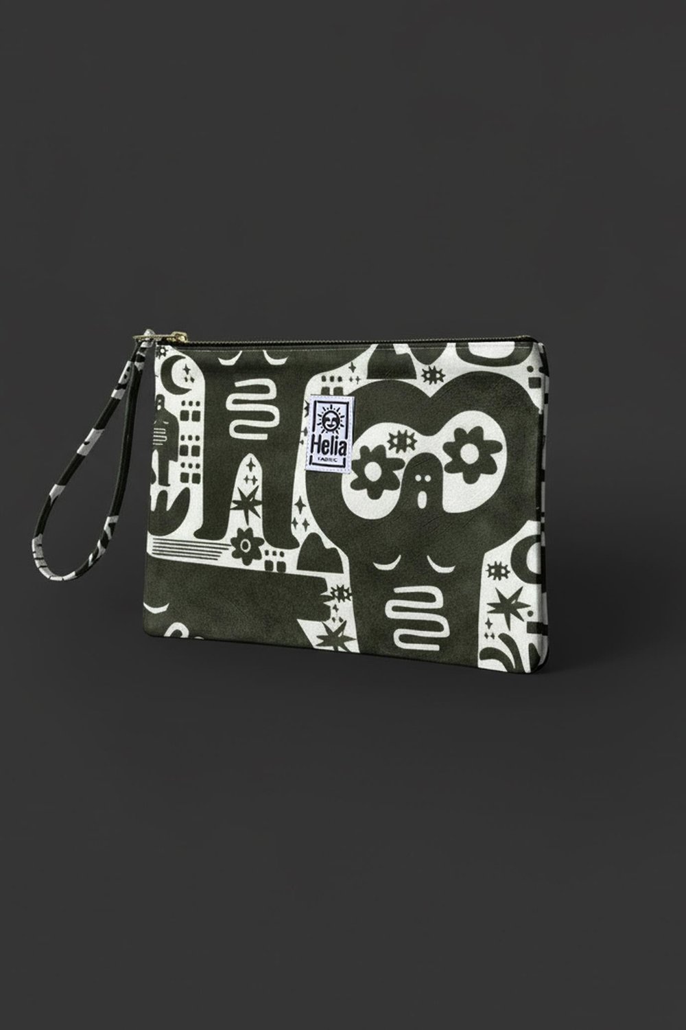 HF Midnight Clutch Bag
