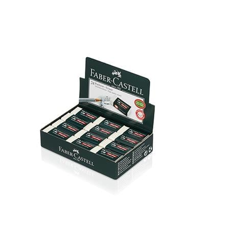 Faber Castell-Faber Castell 7085/24 Beyaz Silgi 24'lü