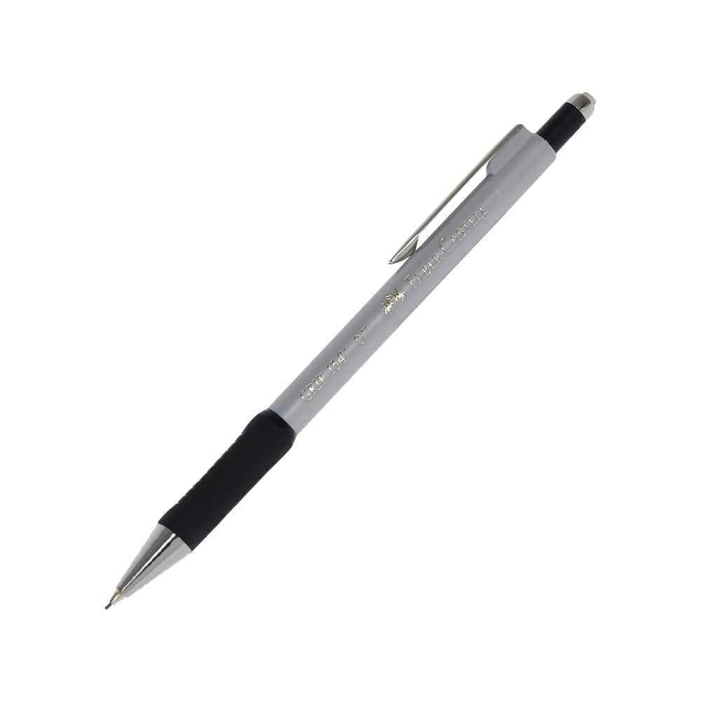Faber Castell-Faber Castell Grip 1347 0.7 mm Versatil Kalem Gümüş
