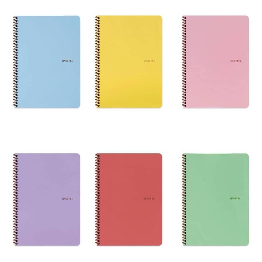 Keskin Color-Keskin Color A4 60 Yp Kareli Pp Kp Pastel Note Defteri