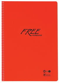 Keskin Color-Keskin Free PP Kapak Defter A4 80 Yp Düz