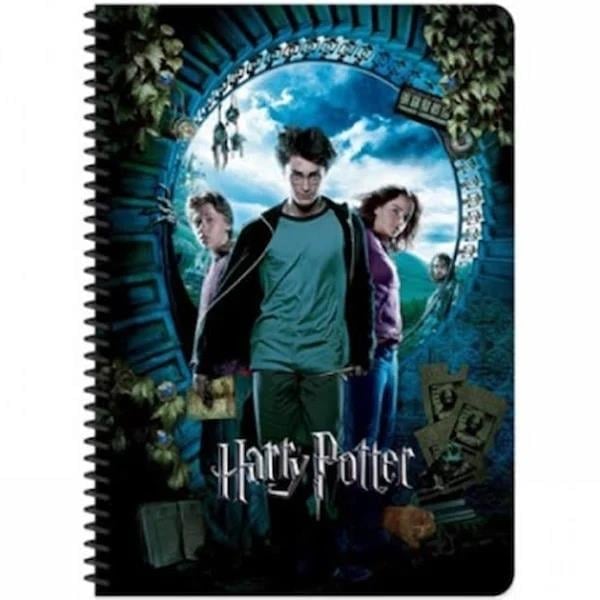 Keskin Color-Keskin Spiralli Bloknot Harry Potter A6 80 Yp Çizgili