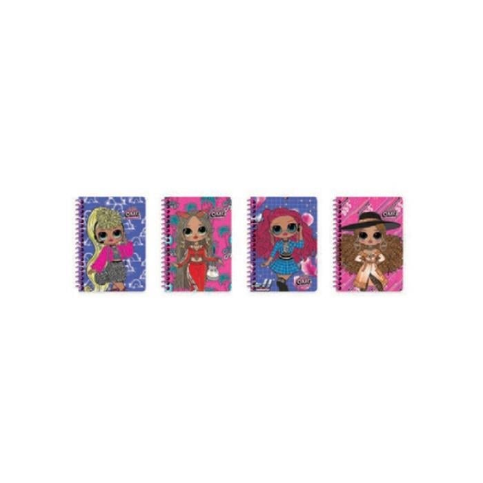 Keskin Color-Keskin Spiralli Bloknot Lol Omg A7 42 