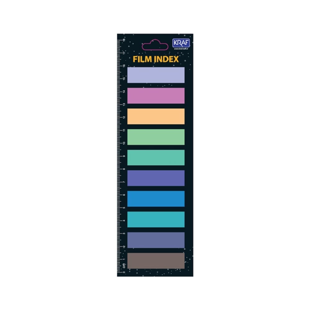 Kraf-Kraf İndex Film  13x44mm 10 Renk 20 Yp 51246