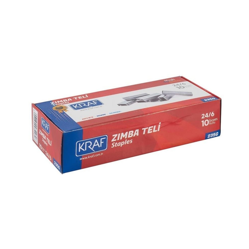Kraf-Kraf Zımba Teli 24/6 1000 Lİ Beyaz