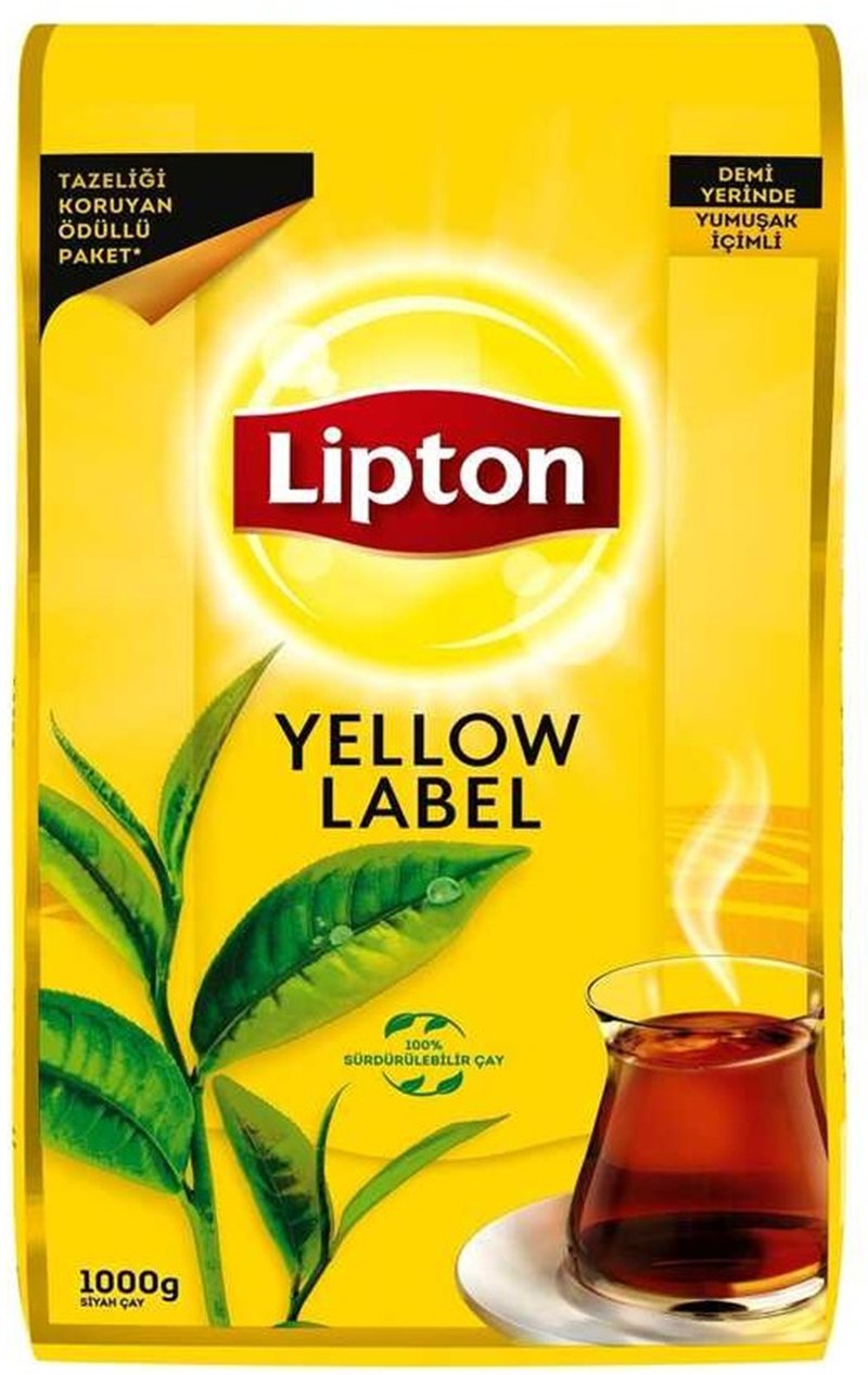 lipton-Lipton Yellow Label Tea 1 kg 9'lu Çay