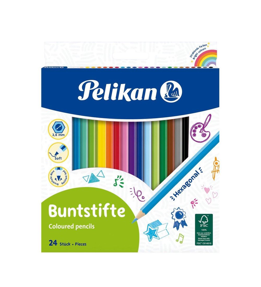Pelikan-Pelikan Kuruboya Kalemi 24 Renk