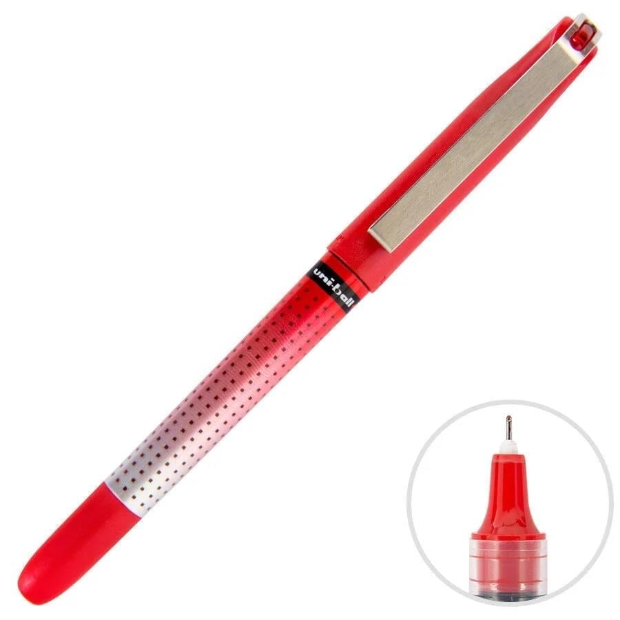 Uniball-Uniball UBA-185S Roller Kalem Eye Needle 0.5 Kırmızı
