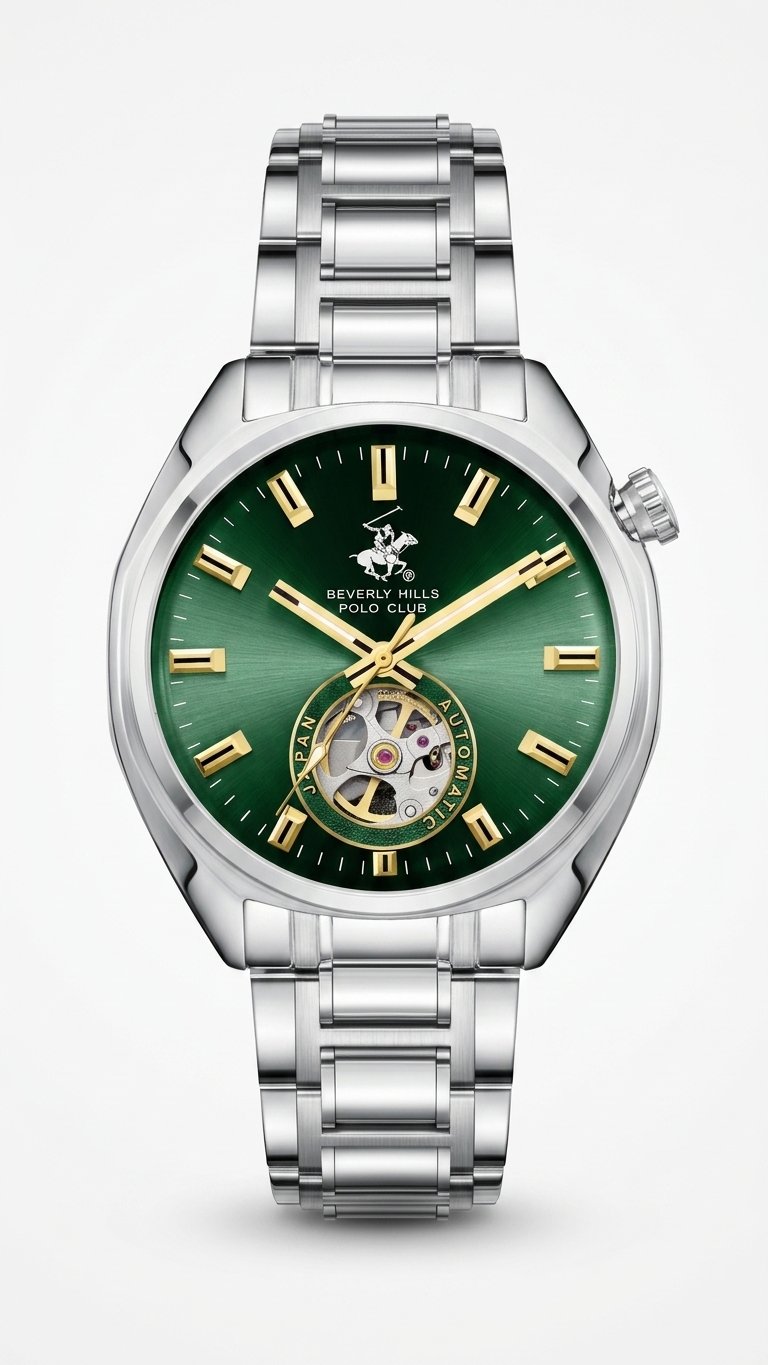  BEVERLY HILLS POLO CLUB BP3834X.370 otomatik erkek kol saati