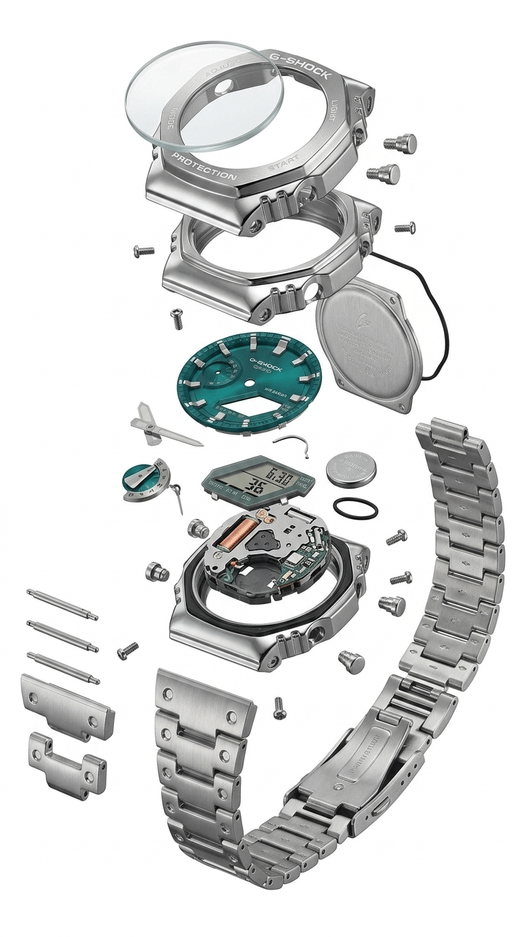 Casio GM‑2110D‑3A1DR Erkek Kol Saati