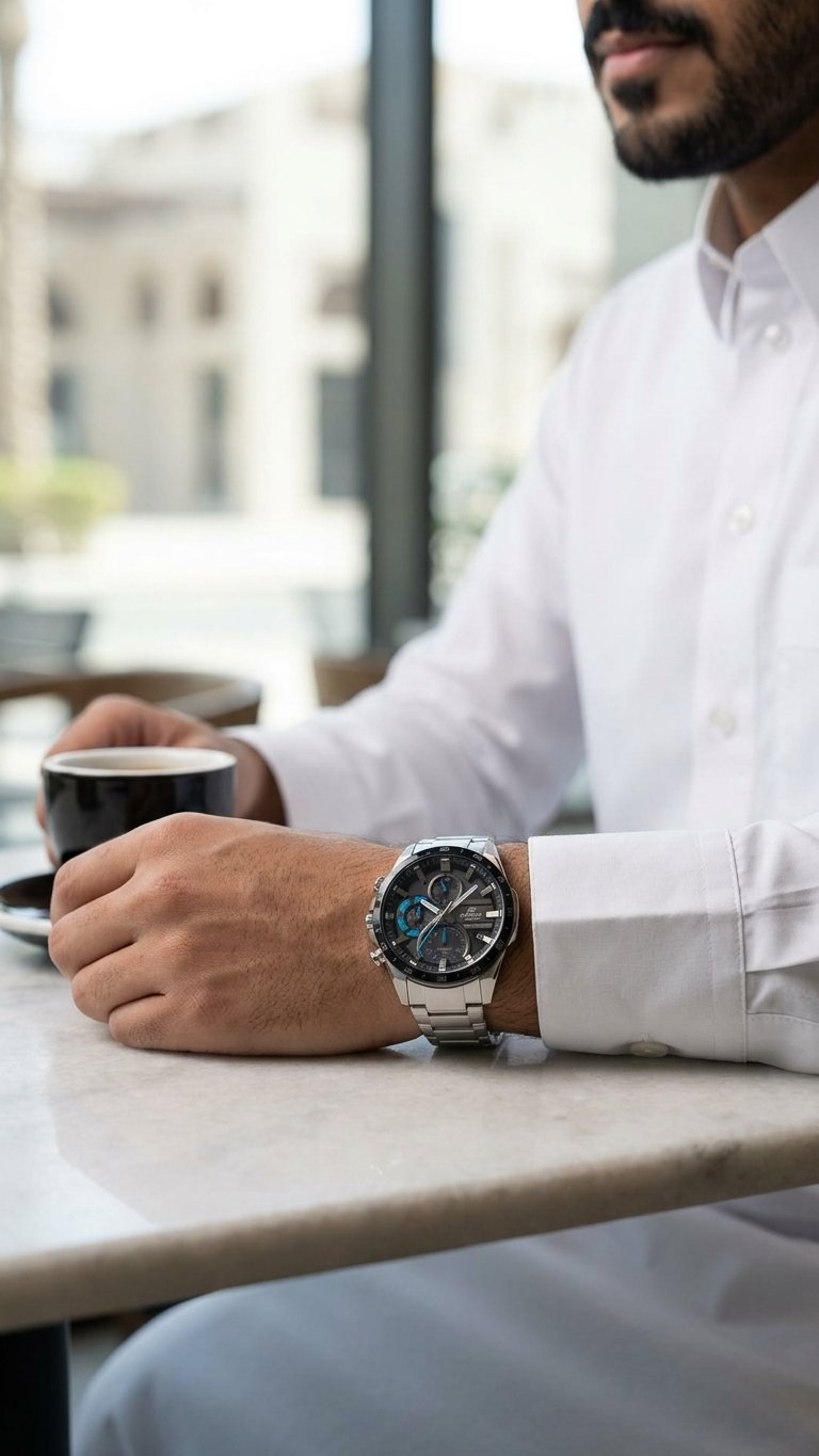 eqs-940db-1bvudf casio edifice erkek kol saati