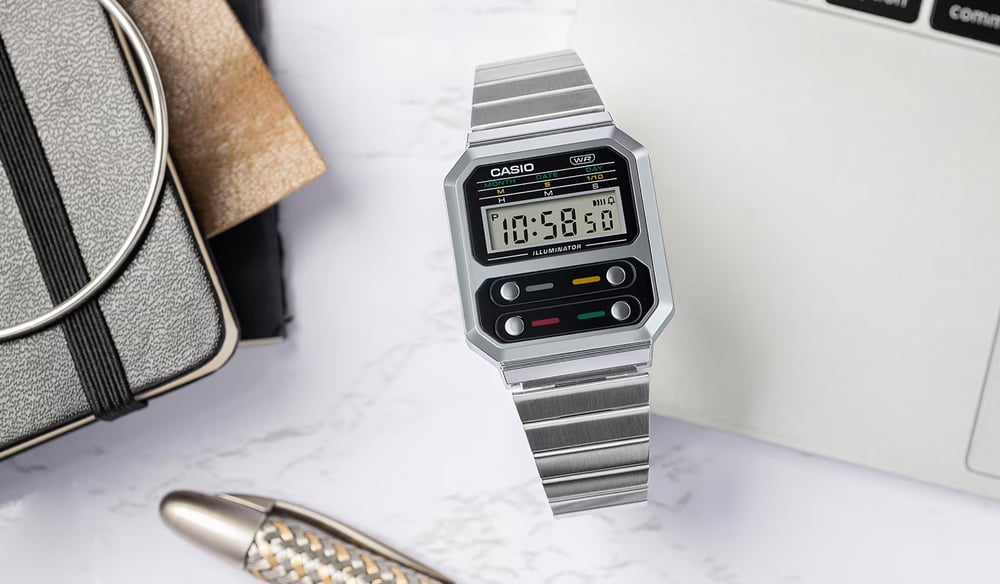 RETRO Casio A100WE-1ADF Kol Saati