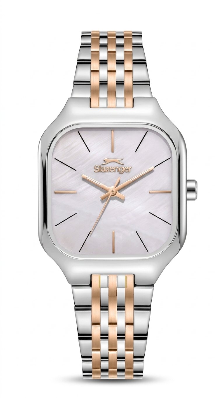 Slazenger SL.09.2622.3.560 Gümüş/Rose Gold Kadın Kol Saati