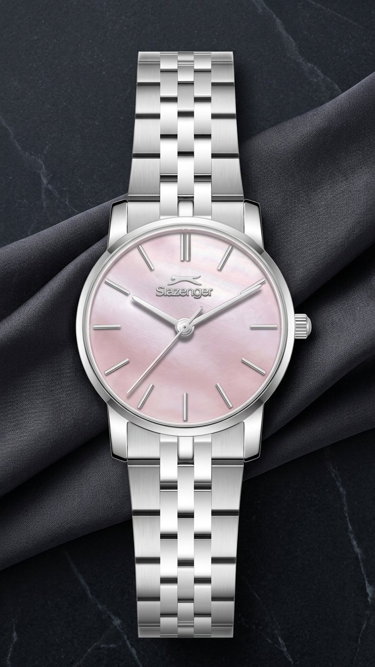Slazenger SL.09.2633.3.380 Pembe Kadranlı Kadın Kol Saati