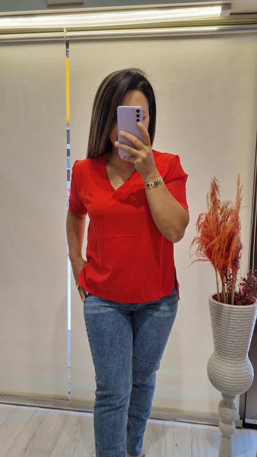 Premium Kalite Triko Bluz