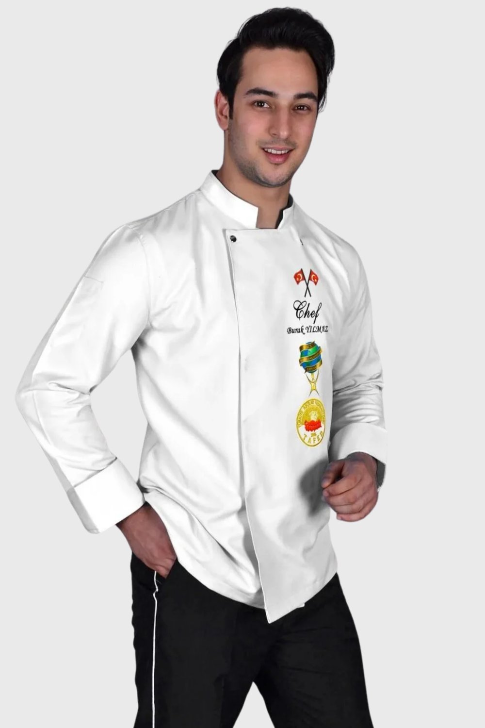  Bıg Chef Aşçı Ceketi Beyaz