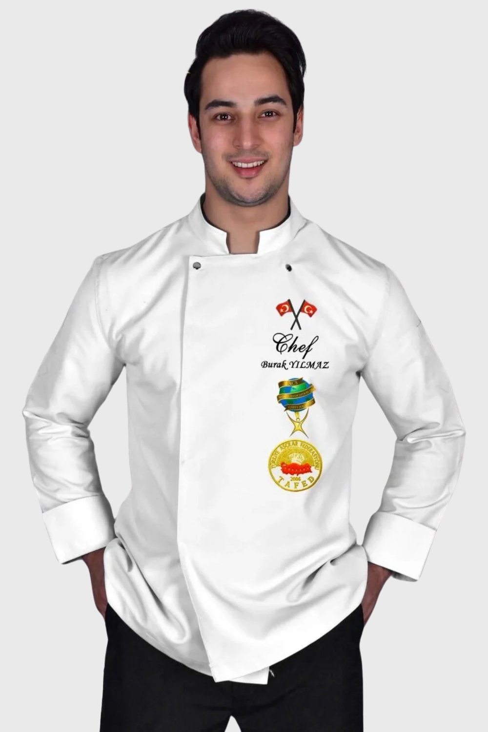  Bıg Chef Aşçı Ceketi Beyaz