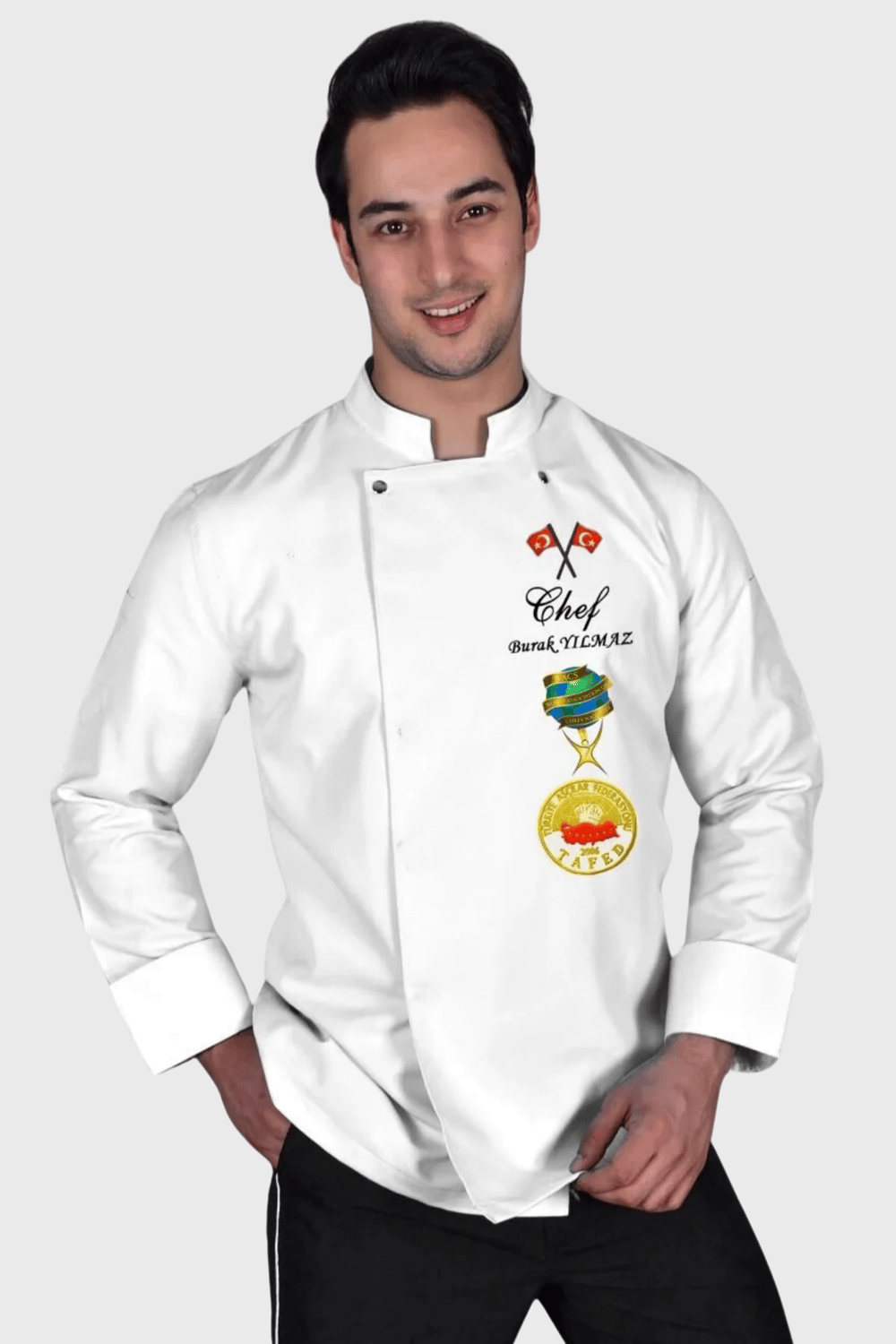  Bıg Chef Aşçı Ceketi Beyaz