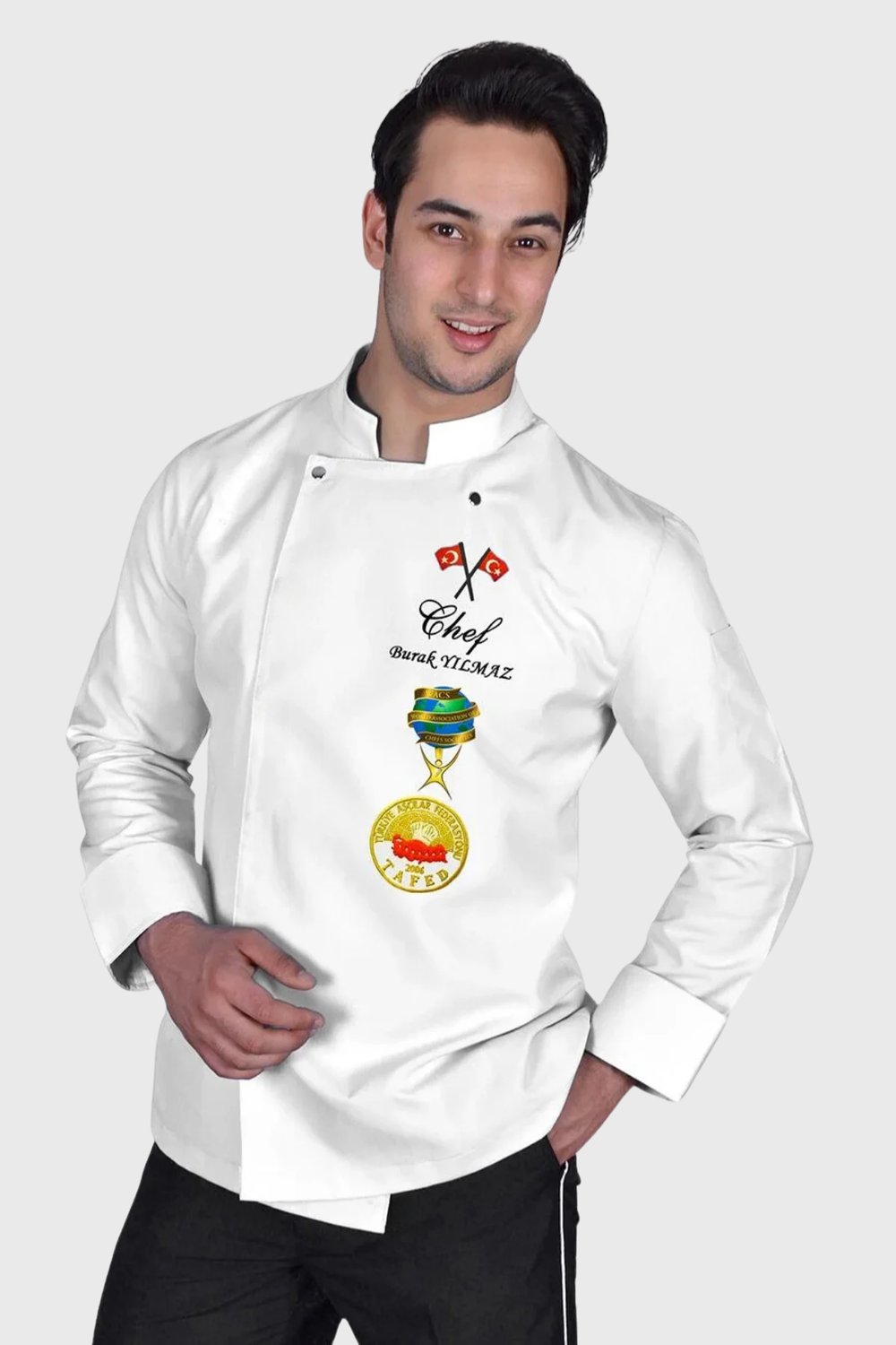  Bıg Chef Aşçı Ceketi Beyaz