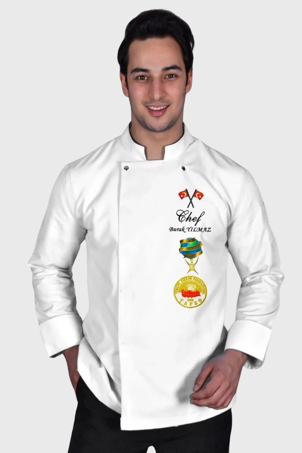  Bıg Chef Aşçı Ceketi Beyaz