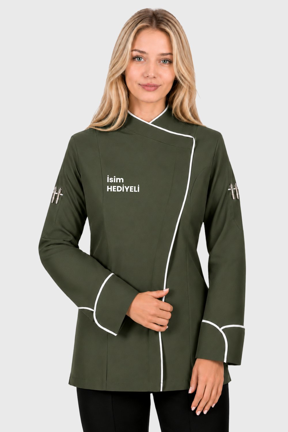 1703 Aşçı Ceketi Haki