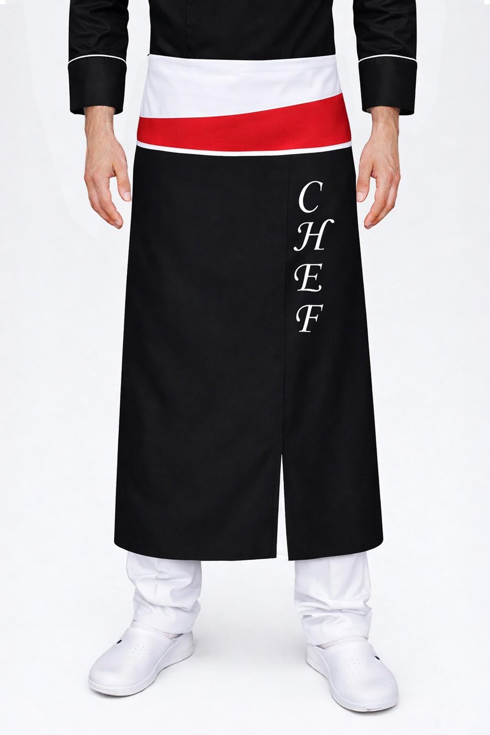 5362 Chef Yazılı Şef Aşçı Önlüğü