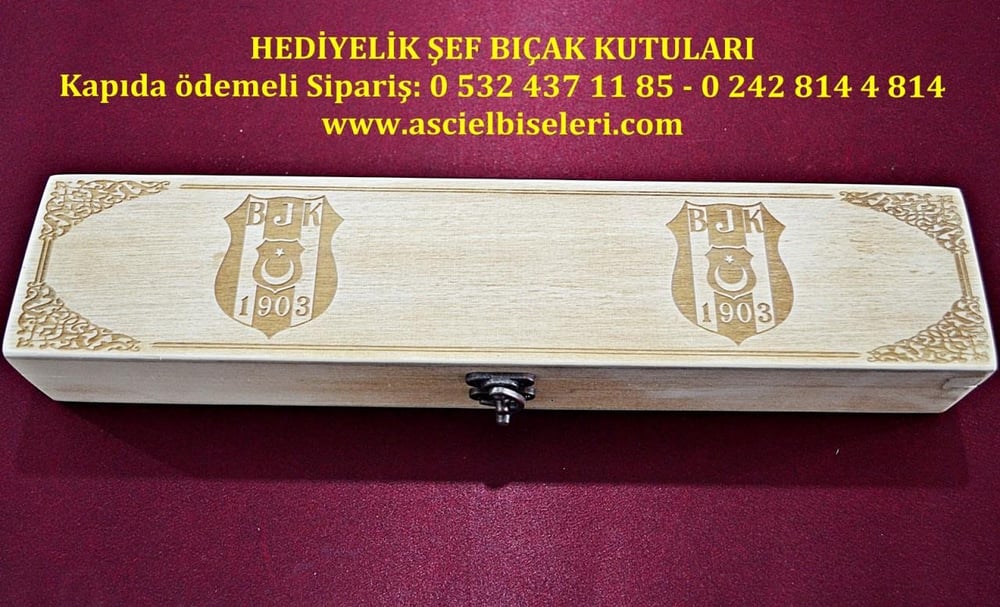 88024 Bıçak Kutusu Kendinden Hazır Desenli