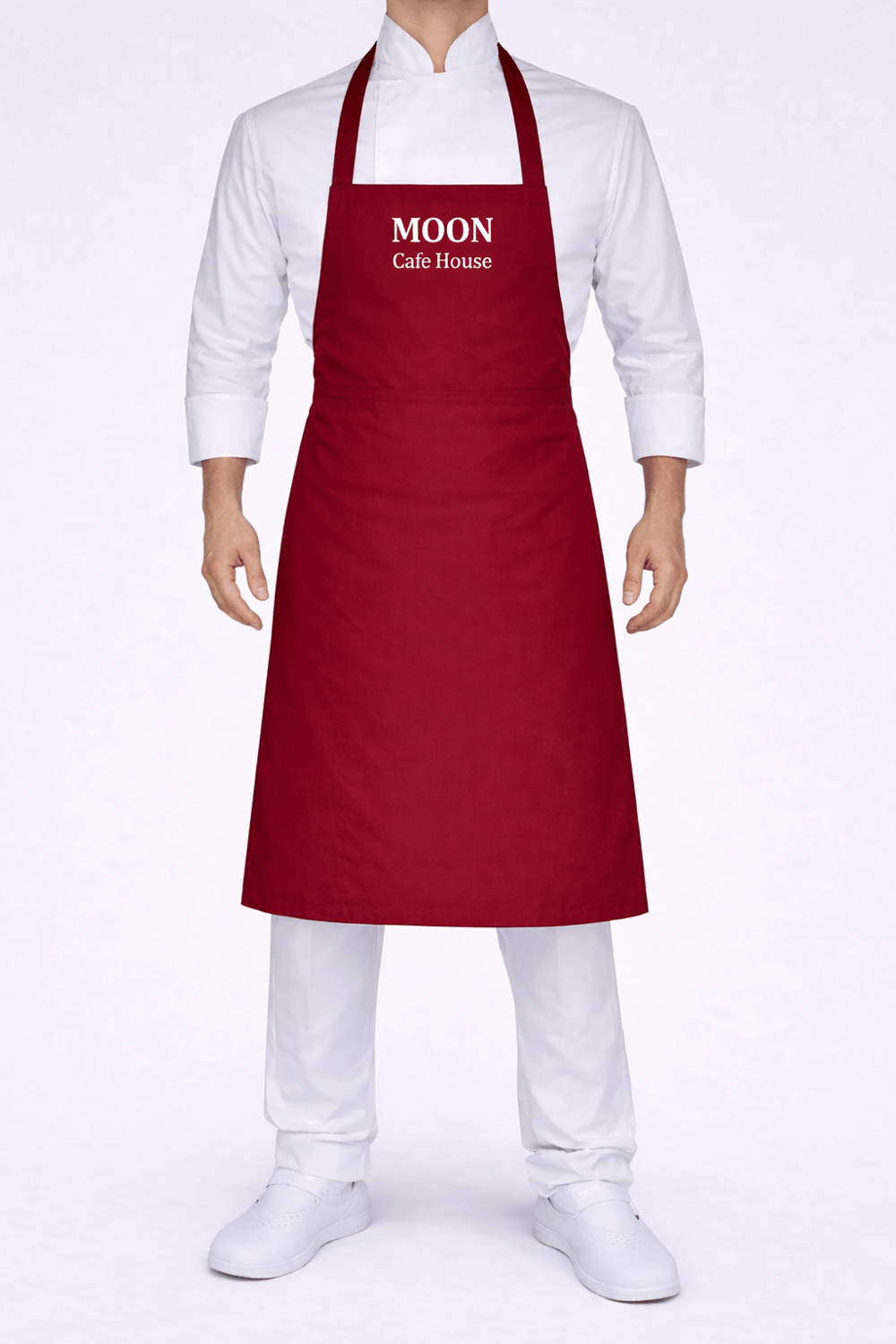Bordo Boyundan Bağlamalı Önlükler