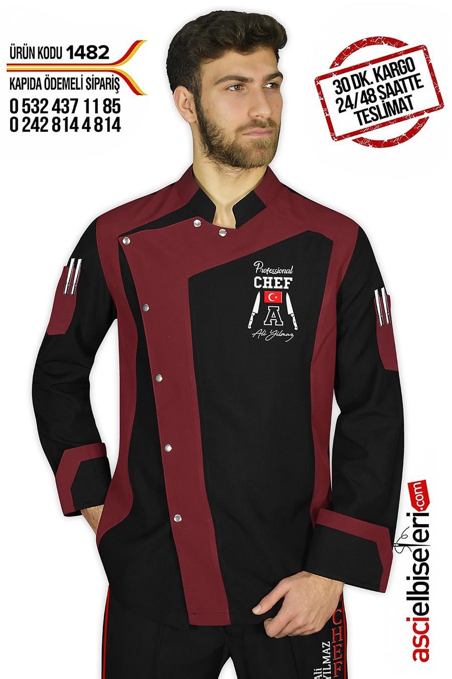 De 1482 Kral Chef Aşçı Ceketleri