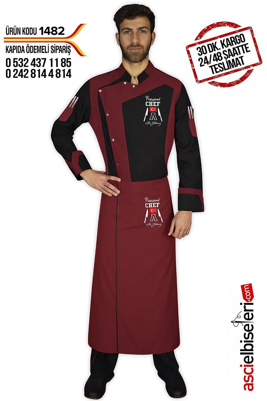 De 1482 Kral Chef Aşçı Ceketleri