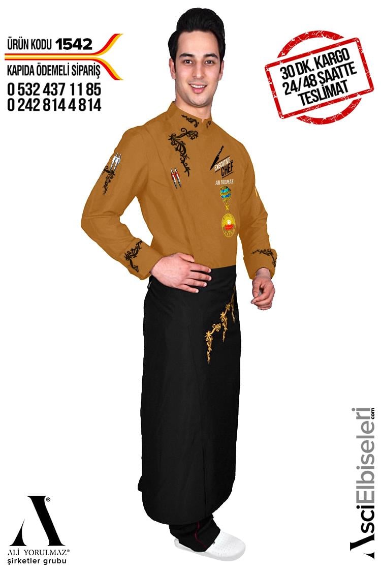 De-1542- Aşçı Elbiseleri Malatya