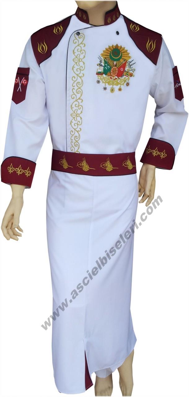 De1065 Sultan Süleyman Osmanlı Türk Mutfağı Ceketi