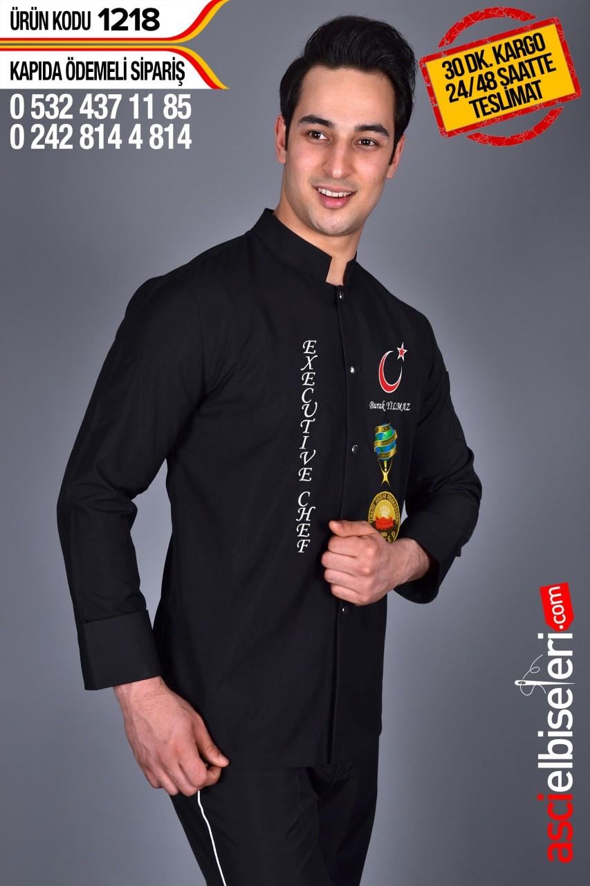 De1218-Beşiktaş Executıve Chef Aşçı Ceketleri