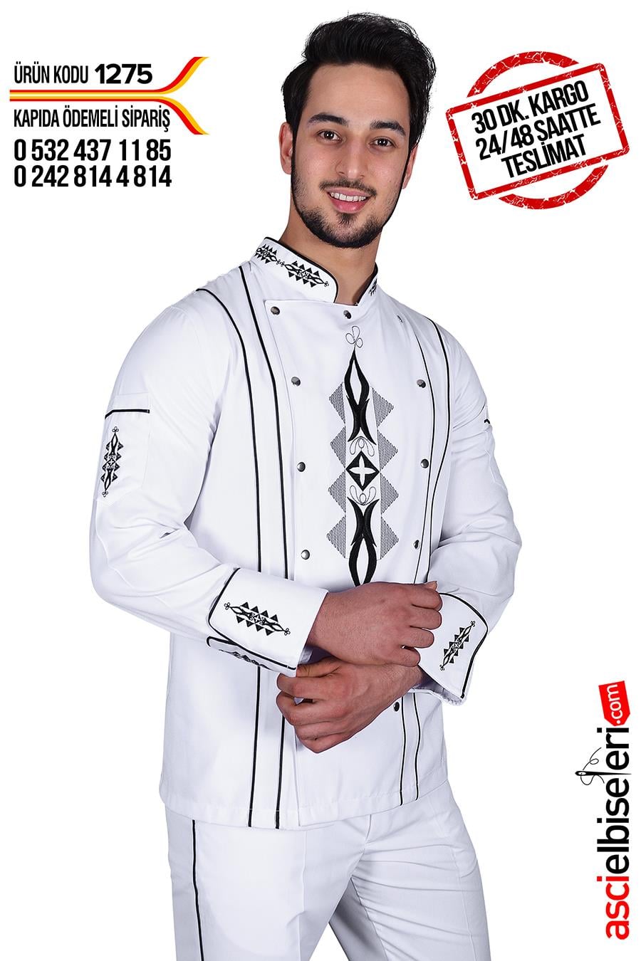 De1275 Selected Aşçı Ceketi