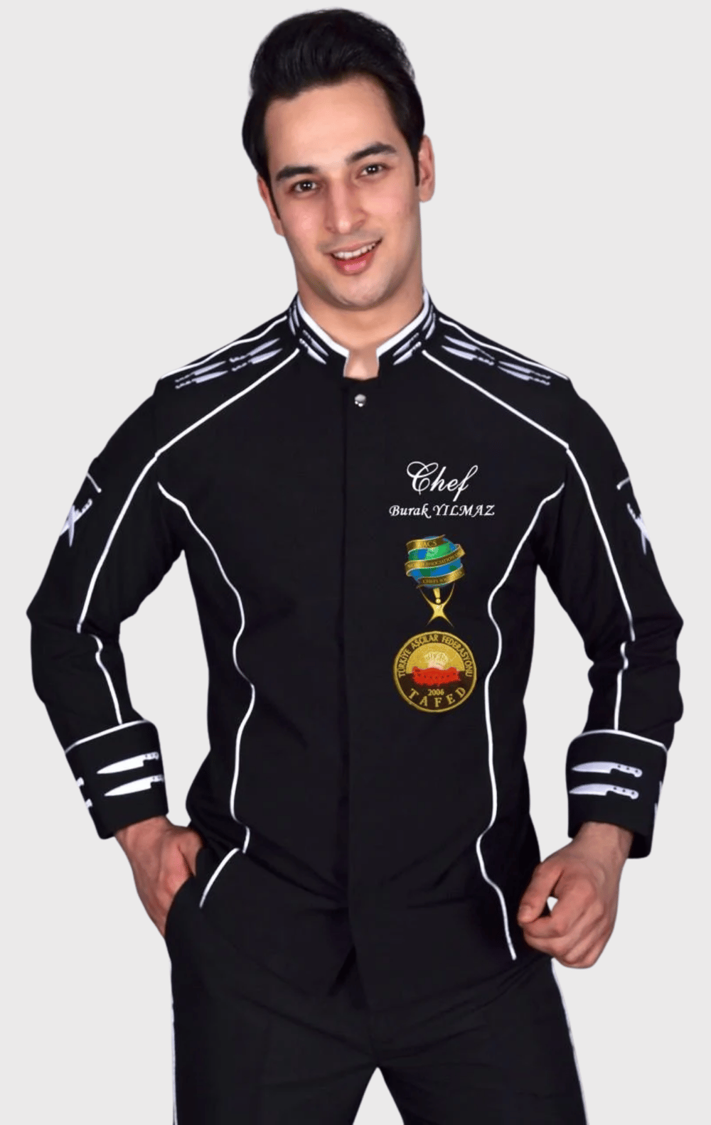 Fırst Class Şef Aşçı Ceketi Executive Chef