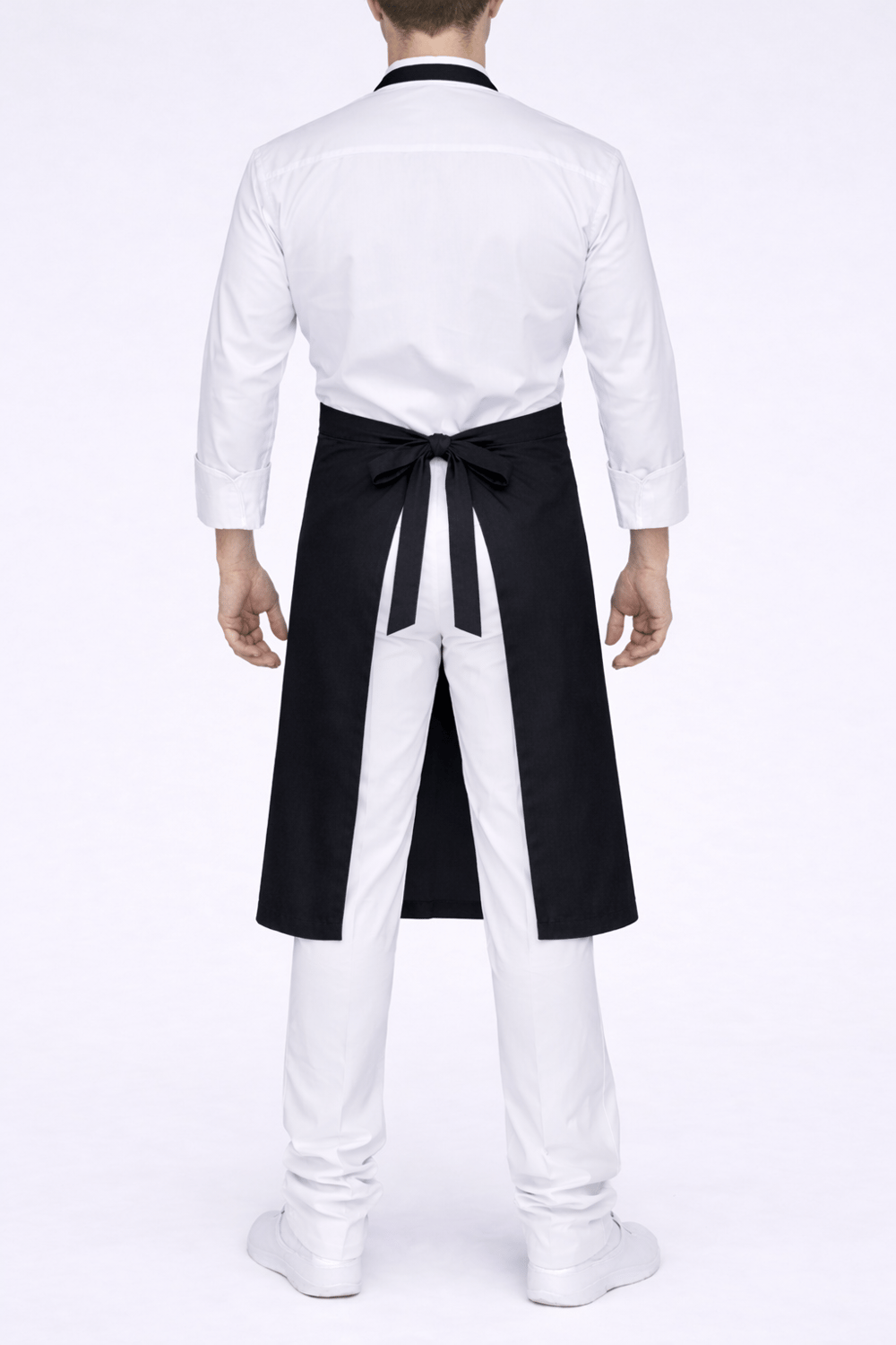 Siyah İsim Hediyeli Boyundan Bağlama Önlük