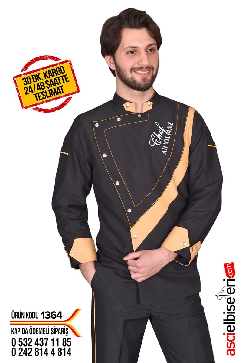 Ss1364 En Son Model Professıonal Chef Aşçı Ceketi