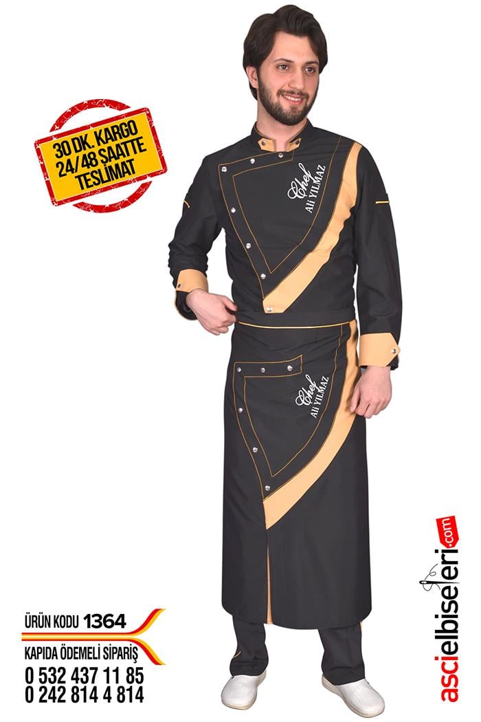 Ss1364 En Son Model Professıonal Chef Aşçı Ceketi