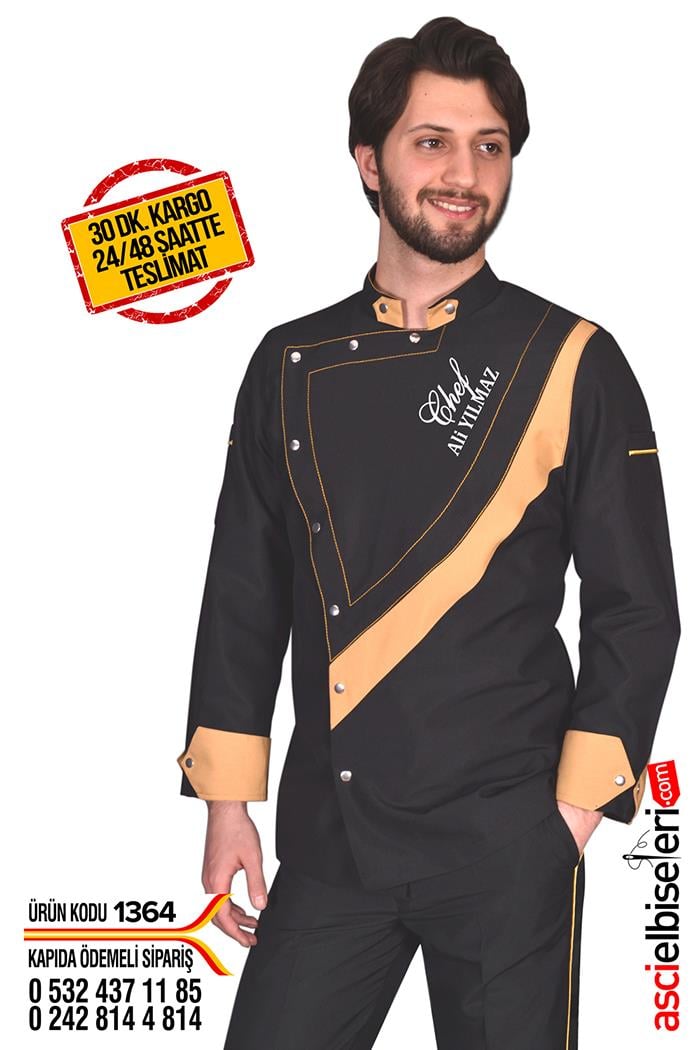 Ss1364 En Son Model Professıonal Chef Aşçı Ceketi