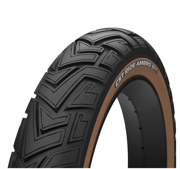 Cst Ride Ambro 20x4.00 Defender Mix Zırhlı Fat E-Bike Dış Lastik Kahverengi Yanaklı