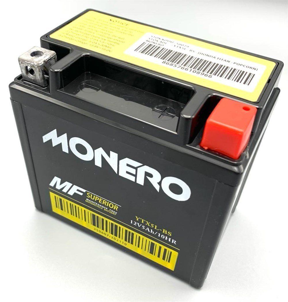YTX5L - BS [DIO - BWS - HONDA TITAN][113*68*105] MONERO AKÜ