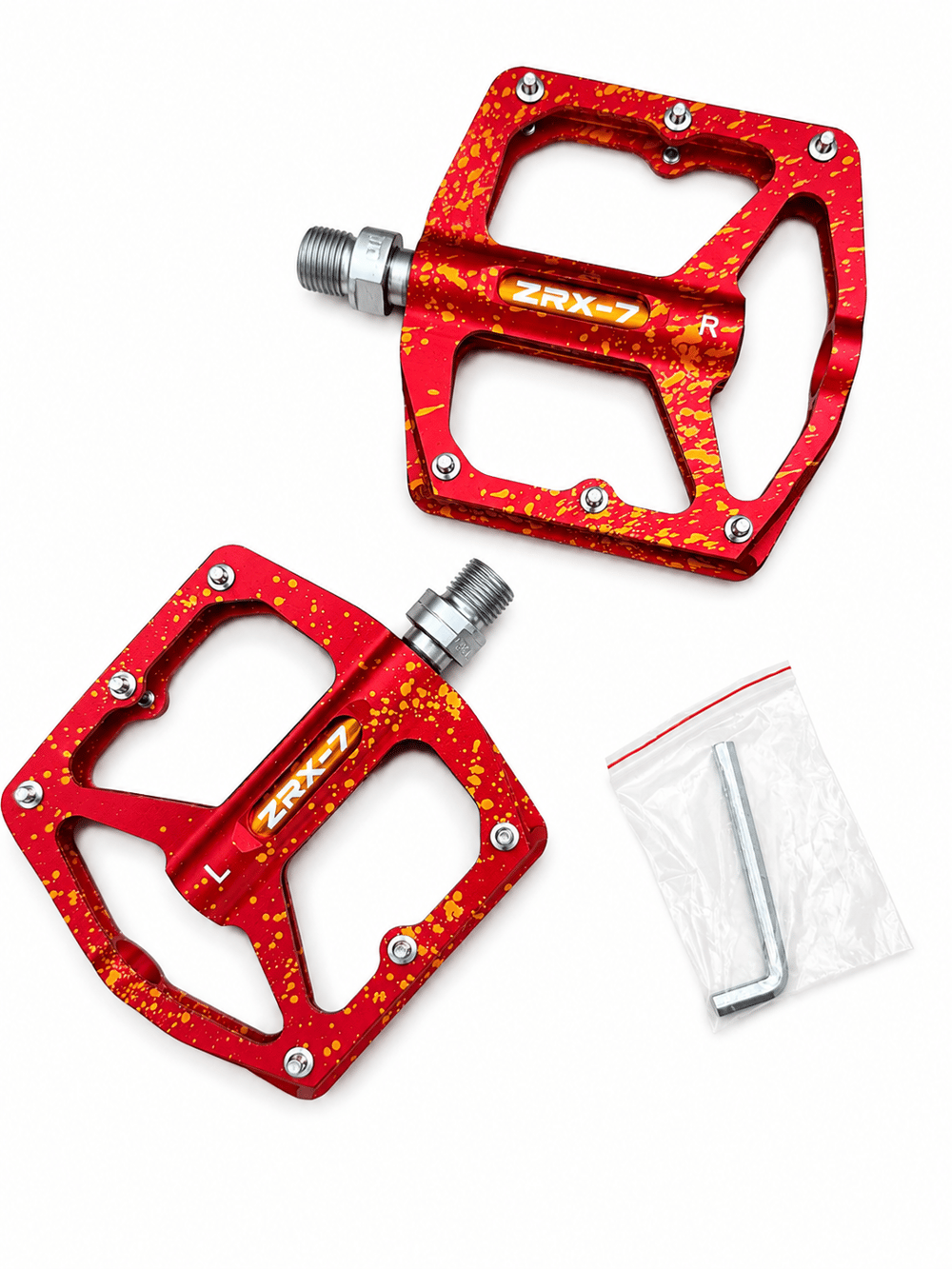 ZRX-7 ALLOY PEDAL KIRMIZI 