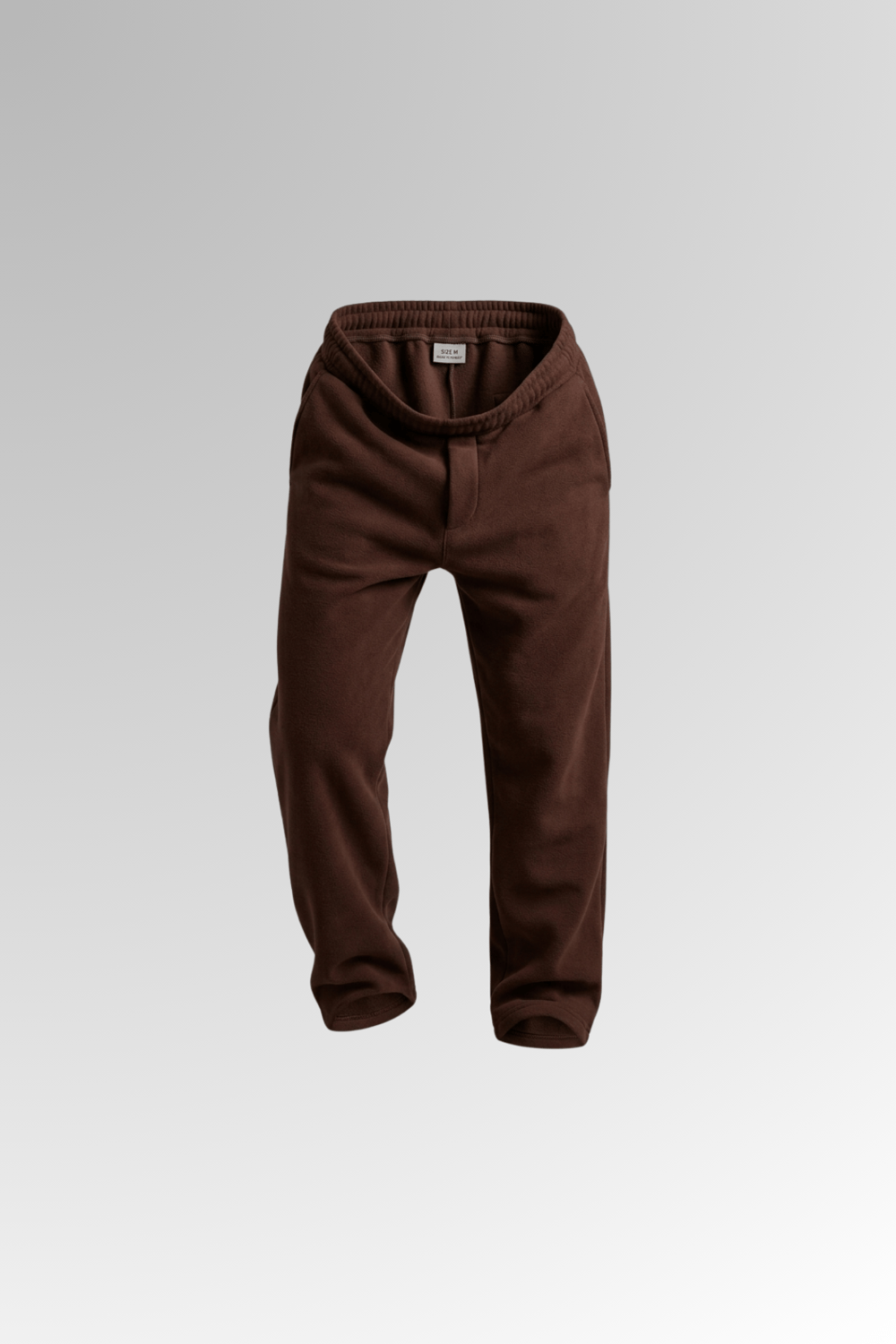 3 iplik Şardonlu Basic Baggy Eşorfman Kahve