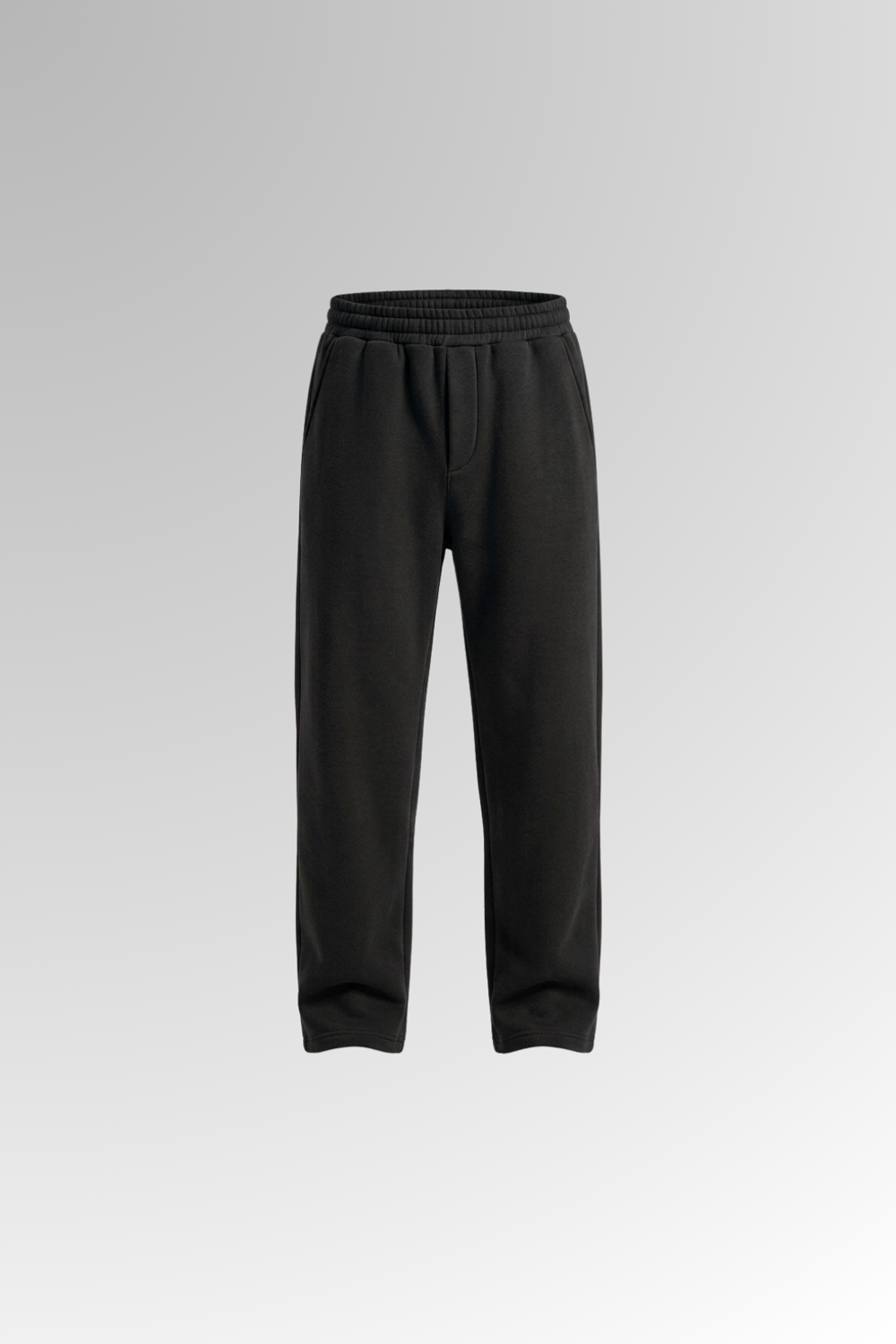 3 iplik Şardonlu Basic Baggy Eşorfman Siyah