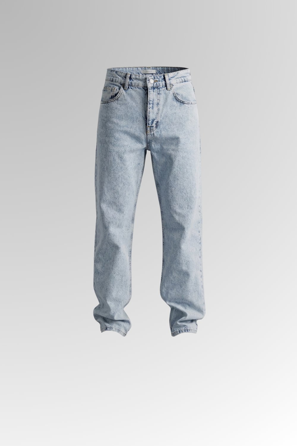 Baggy Kot Pantolon buz mavi