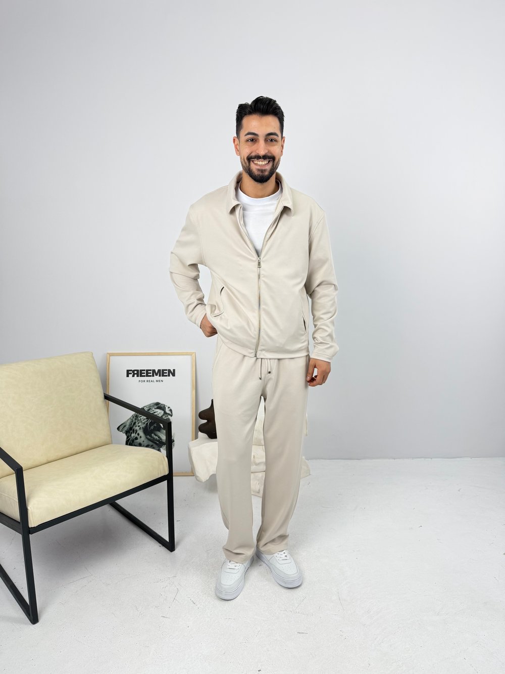 Mevsimlik Takım Oversize Likralı Taş