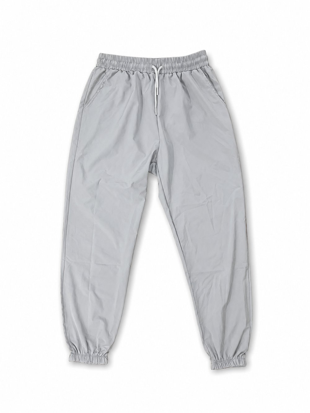 Paraşüt Paça Lastik Jogger Koyu Gri