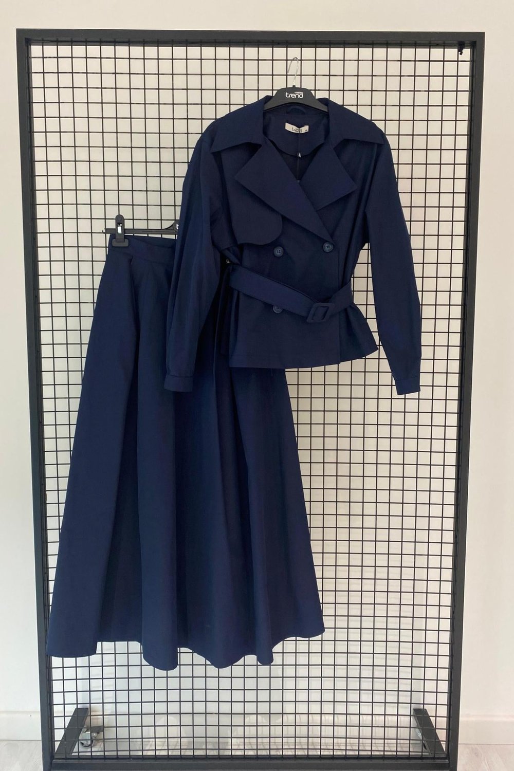 Armine Trend Trenç Model Etekli Takım 25YT619 LACİVERT